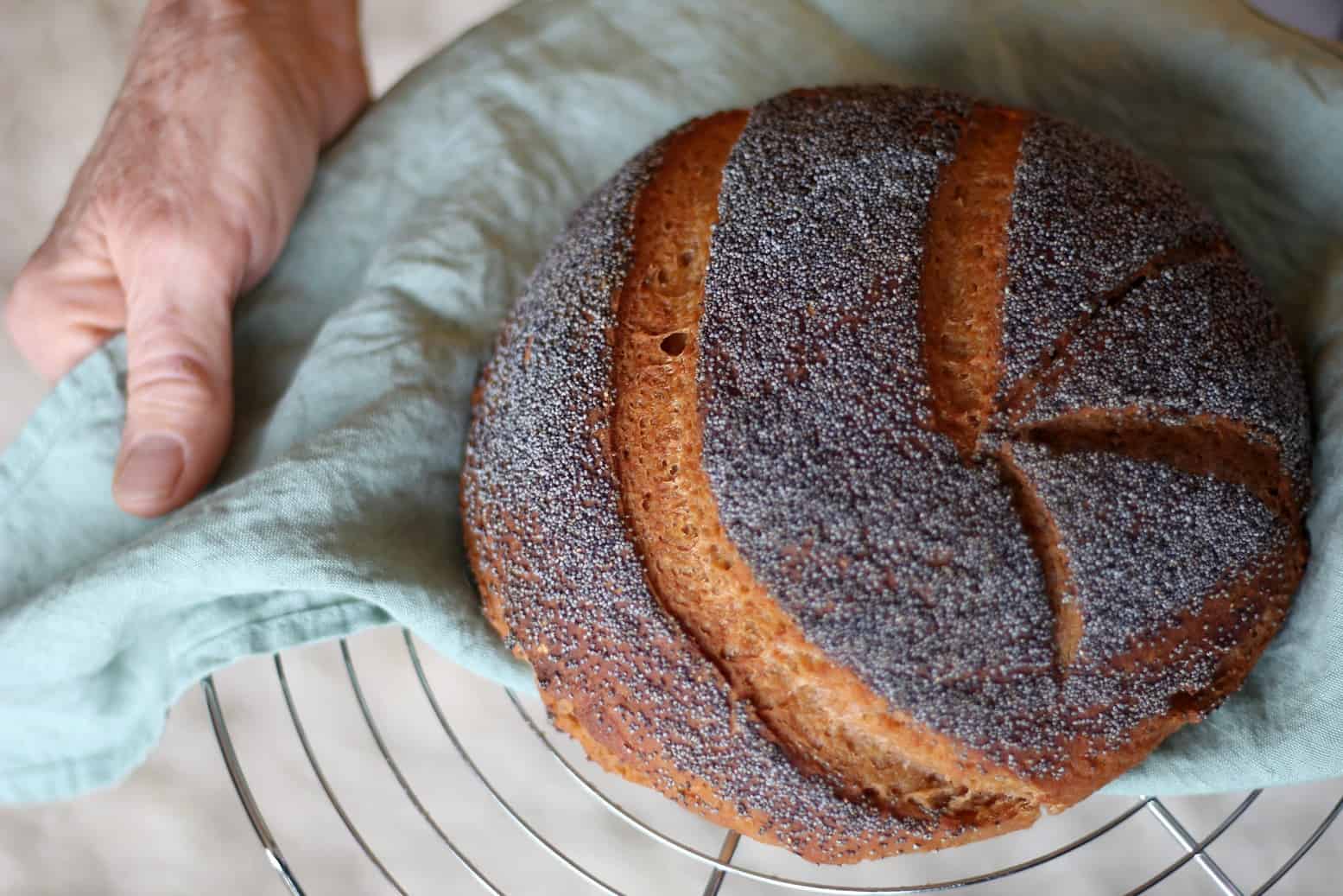 Pain quotidien sans gluten au levain maison