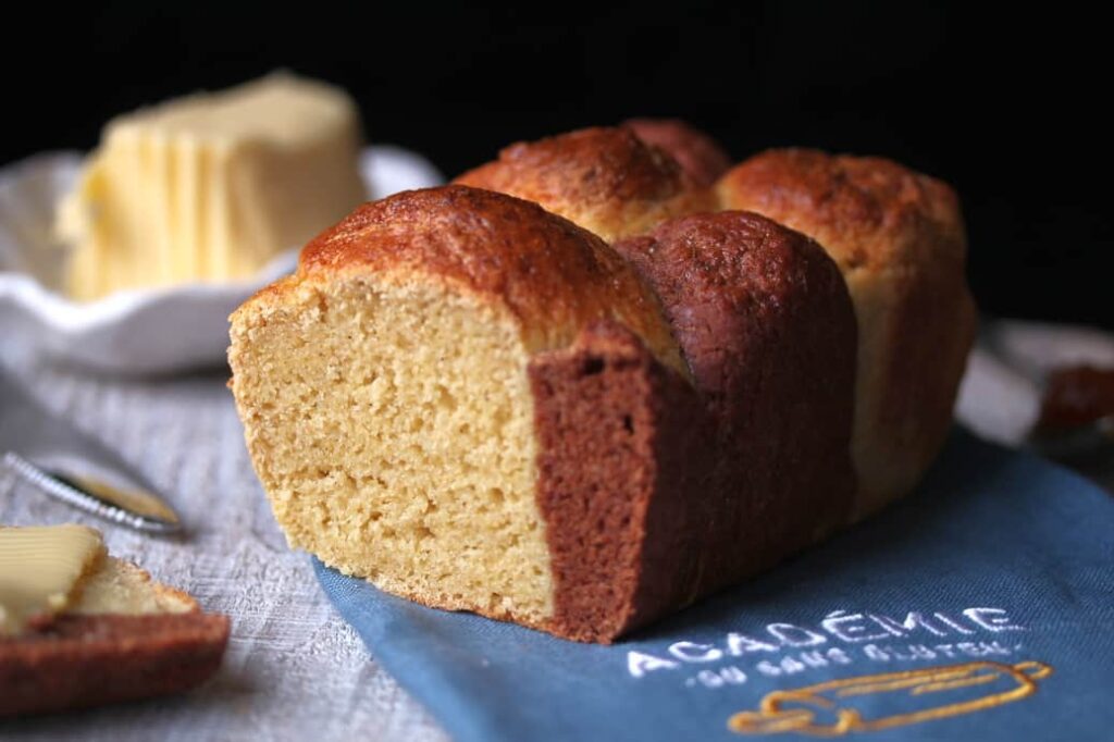 Brioche au levain - pâtisserie sans gluten maison