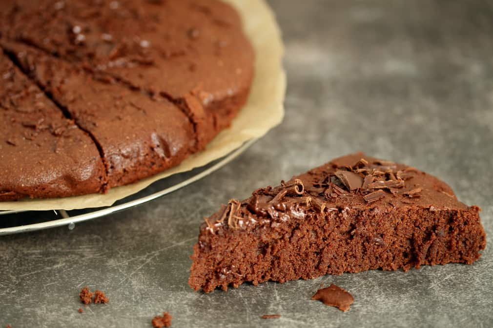 Gâteau chocolat sans gluten et sans oeufs