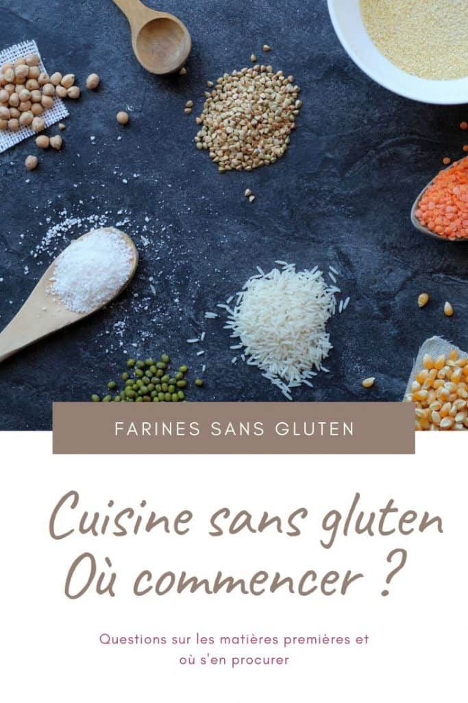 Farines sans gluten