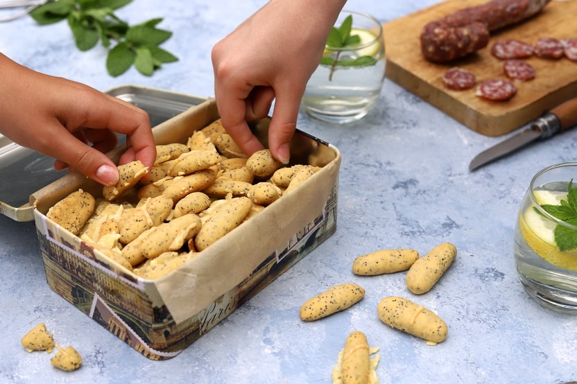 ApéRolls - Gâteaux apéro au pavot