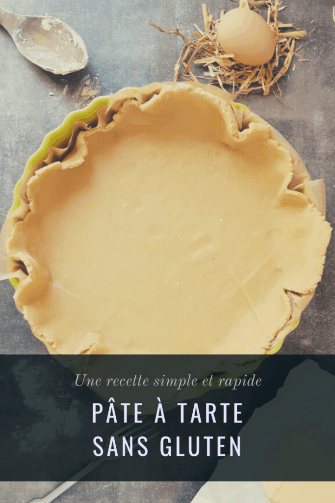 Pâte à tarte sans gluten au levain