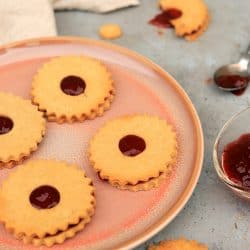 Linzer sans gluten et sans oeuf et sans lactose