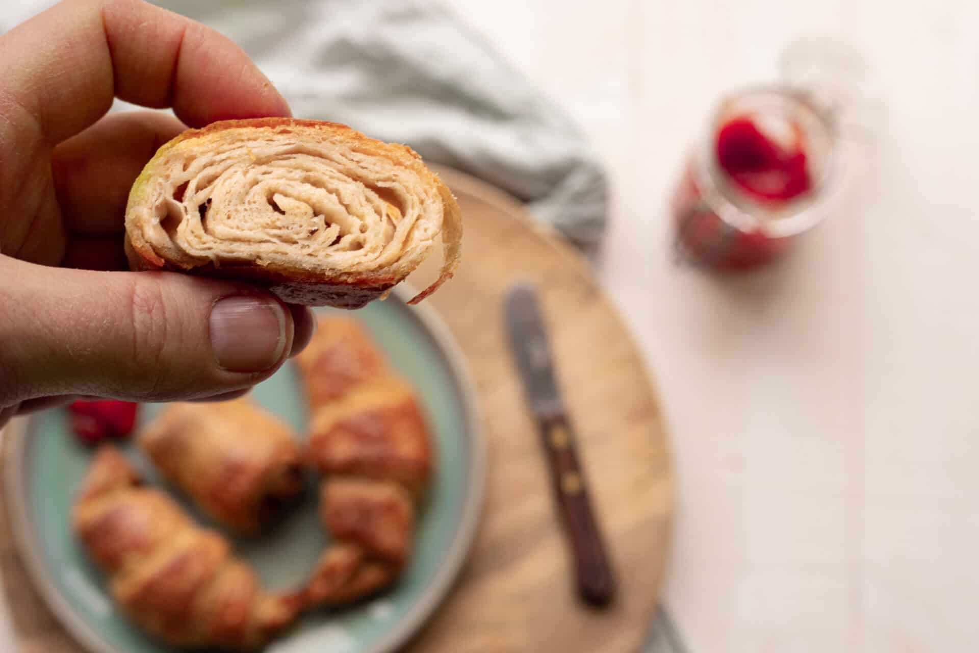 Croissant sans gluten