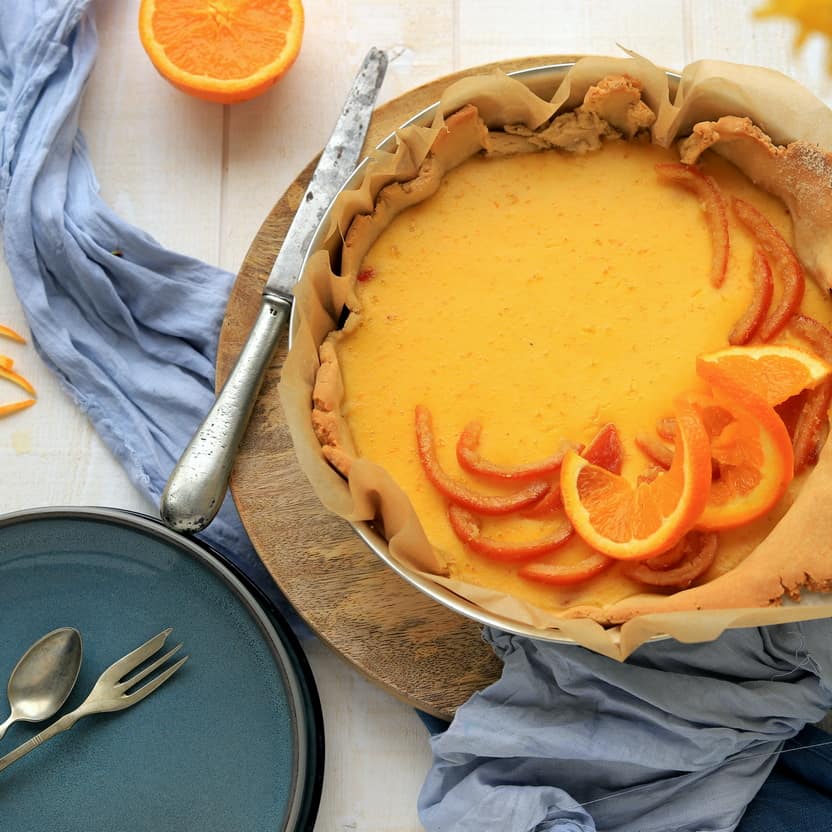 Tarte passion orange