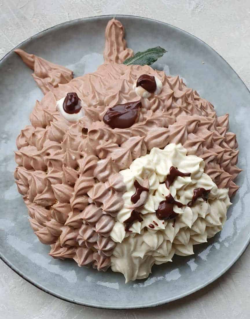 Gâteau d'anniversaire sans gluten - Totoro