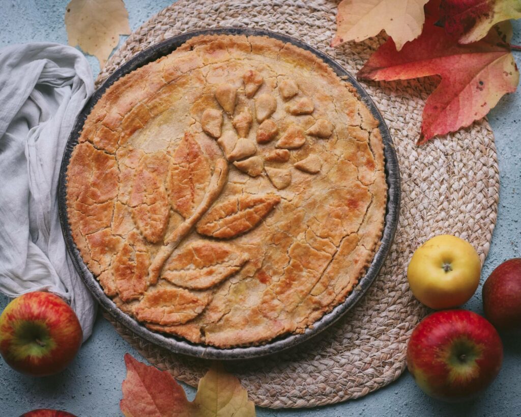 Tarte aux pommes sans gluten