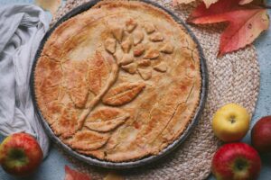 Tarte aux pommes sans gluten