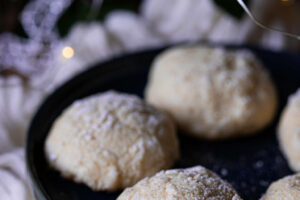 Cookies au citron sans gluten au levain